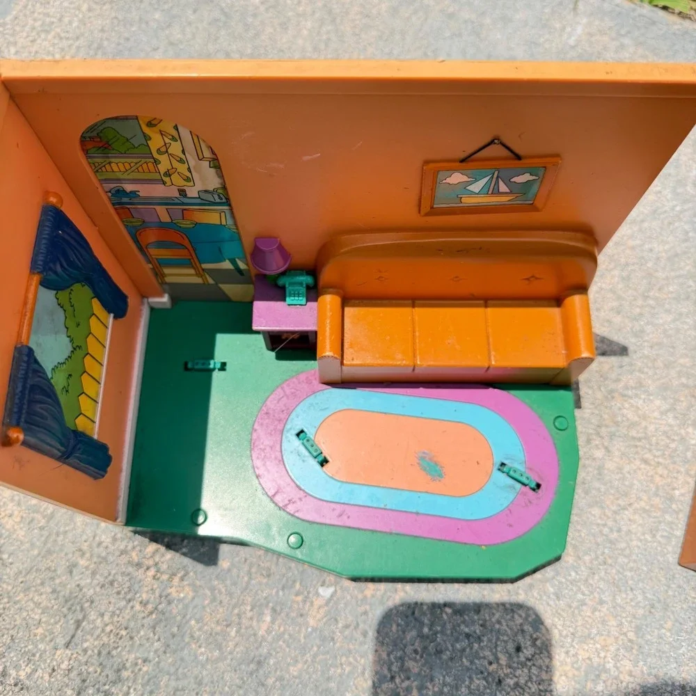 The Simpsons World of Springfield Playset Lot 6 Sets 2 Figures Playmates Vintage
